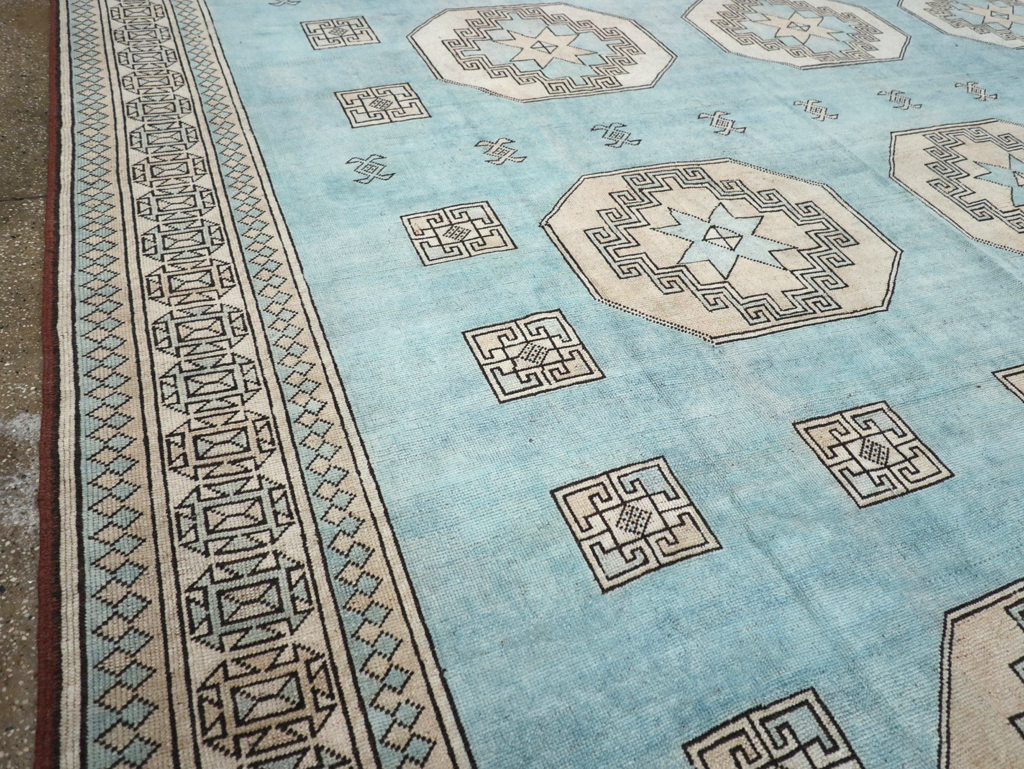 Vintage Turkish Oushak Large Room Size Carpet, No.32280 - Gsblank