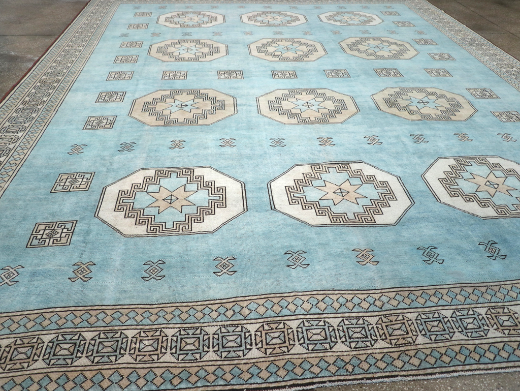 Vintage Turkish Oushak Large Room Size Carpet, No.32280 - Gsblank