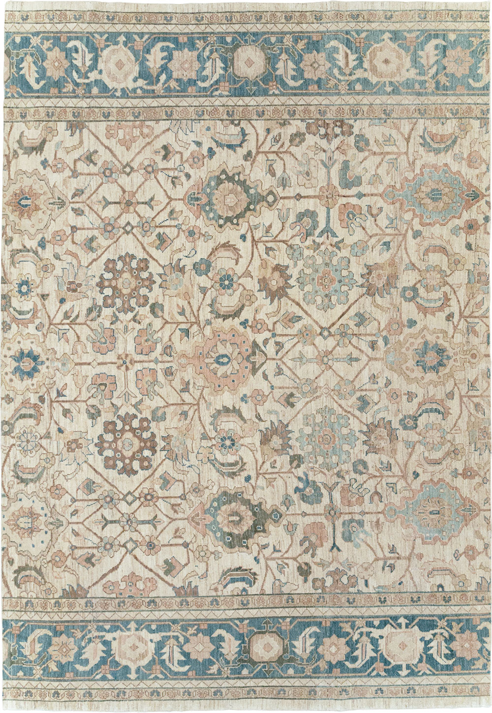Modern Persian Mahal Fragment, No.32289 - Gsblank