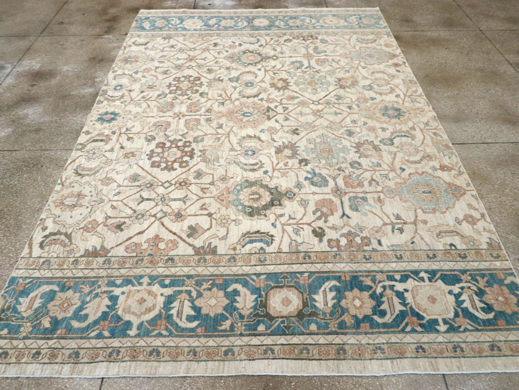 Modern Persian Mahal Fragment, No.32289 - Gsblank