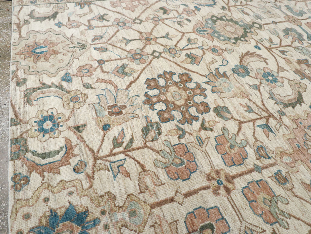 Modern Persian Mahal Fragment, No.32289 - Gsblank