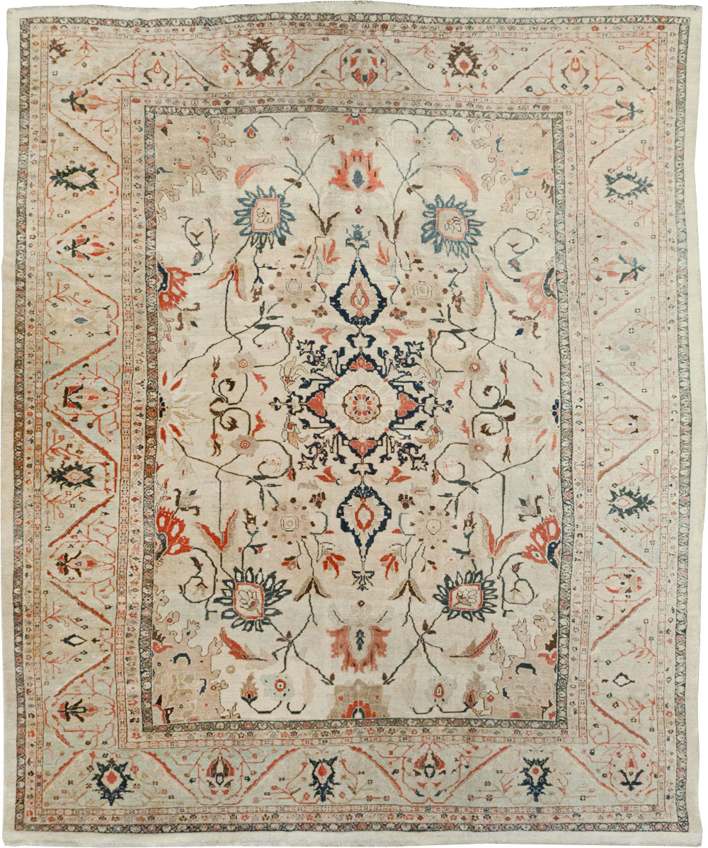 Antique Persian Sultanabad Large Carpet, No.32316 - Gsblank