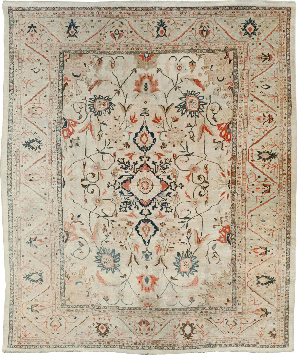 Antique Persian Sultanabad Large Carpet, No.32316 - Gsblank