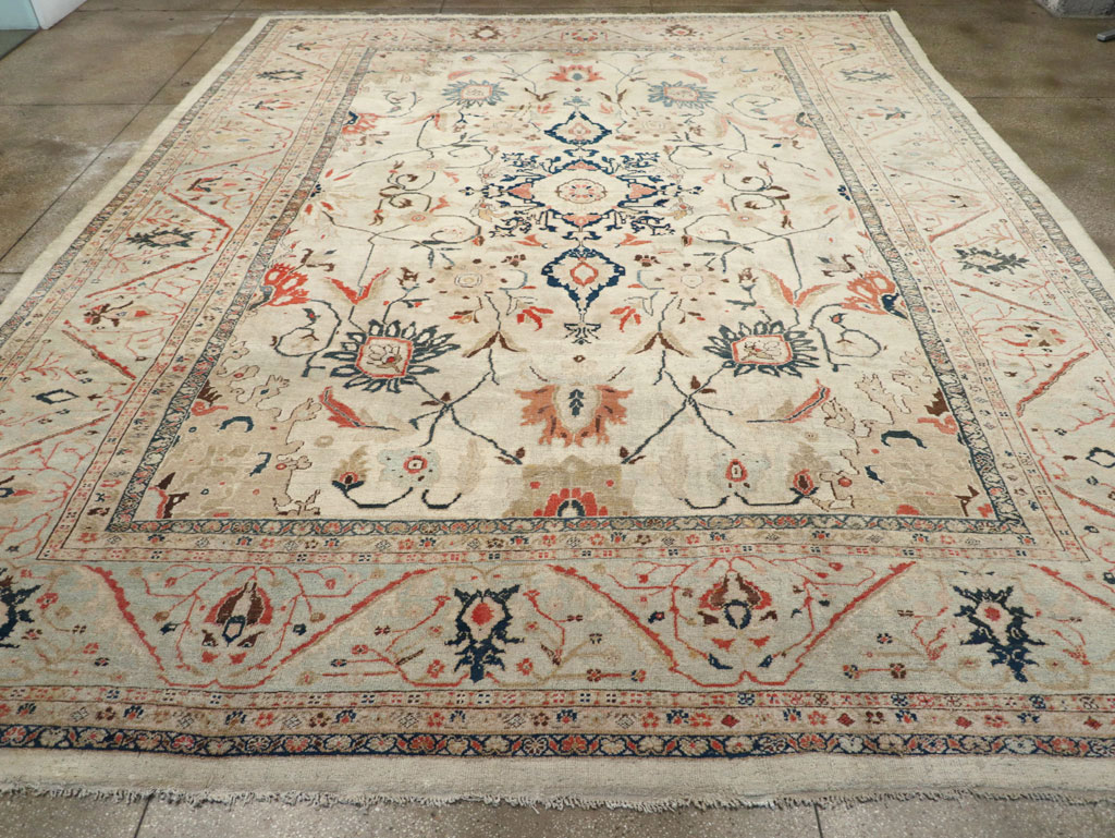 Antique Persian Sultanabad Large Carpet, No.32316 - Gsblank