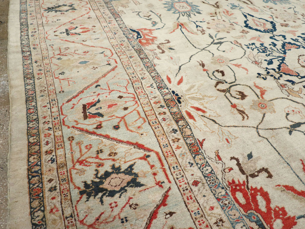 Antique Persian Sultanabad Large Carpet, No.32316 - Gsblank