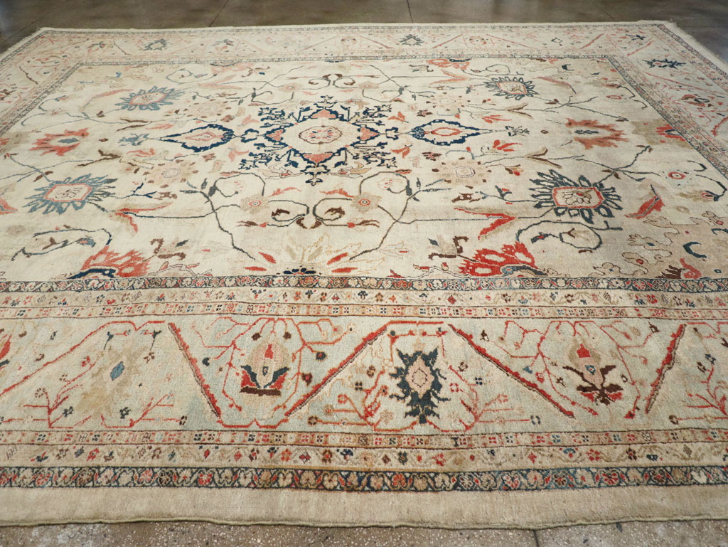 Antique Persian Sultanabad Large Carpet, No.32316 - Gsblank