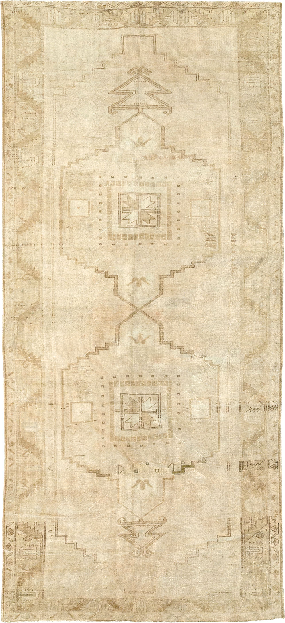 Vintage Turkish Anatolian Gallery Rug, No.32322 - Gsblank