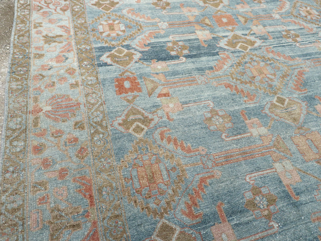 Antique Persian Malayer Accent Carpet, No.32323 - Gsblank