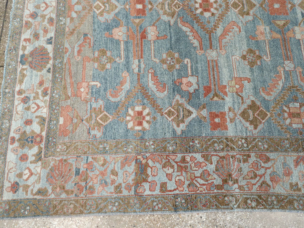 Antique Persian Malayer Accent Carpet, No.32323 - Gsblank
