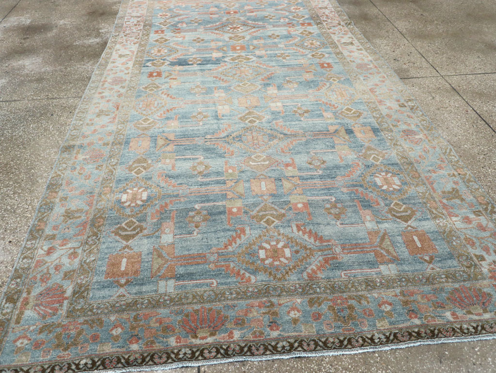 Antique Persian Malayer Accent Carpet, No.32323 - Gsblank