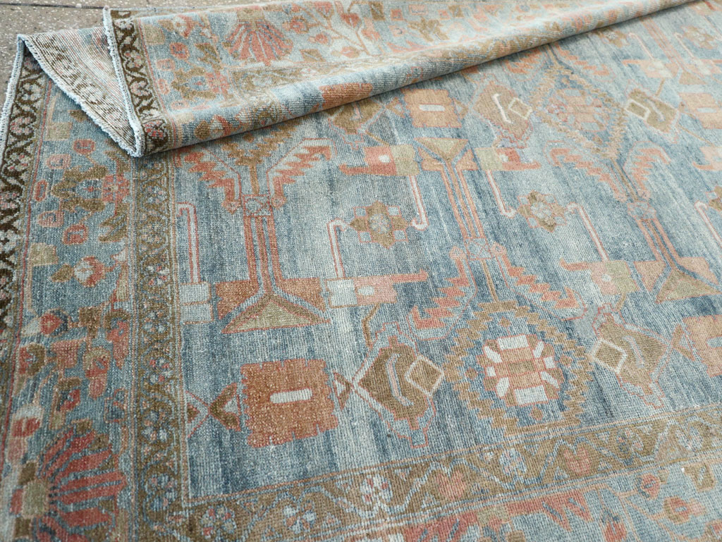 Antique Persian Malayer Accent Carpet, No.32323 - Gsblank