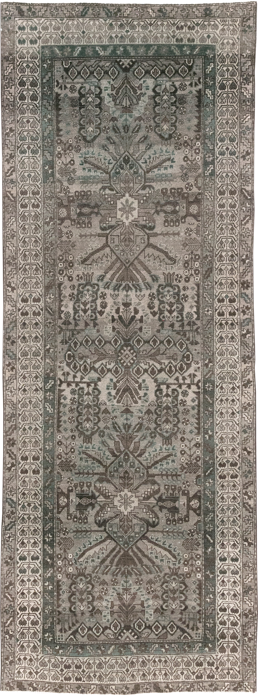 Vintage Persian Malayer Runner, No.32330 - Gsblank