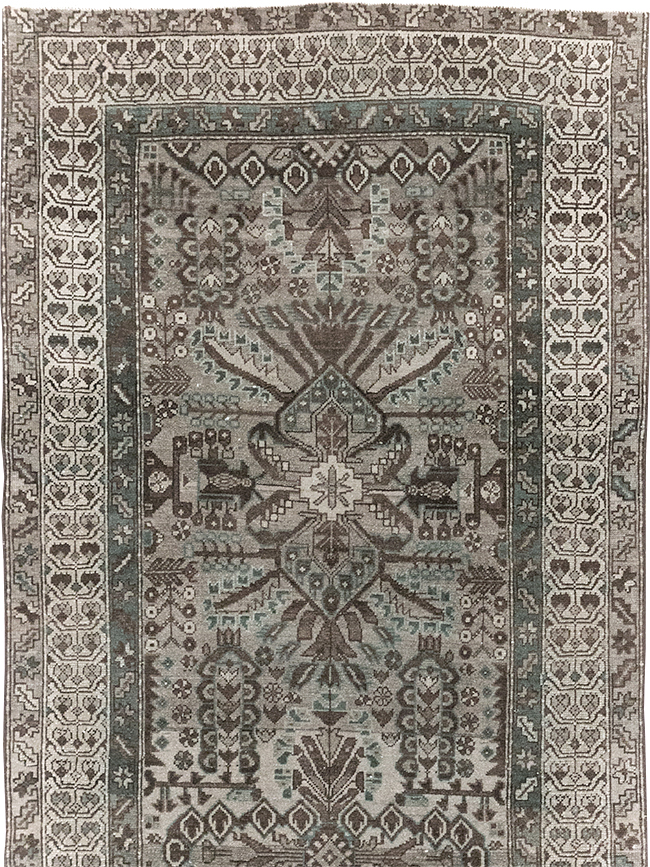 Vintage Persian Malayer Runner, No.32330 - Gsblank