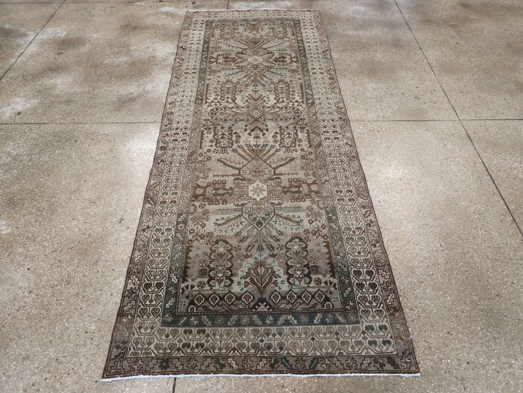Vintage Persian Malayer Runner, No.32330 - Gsblank