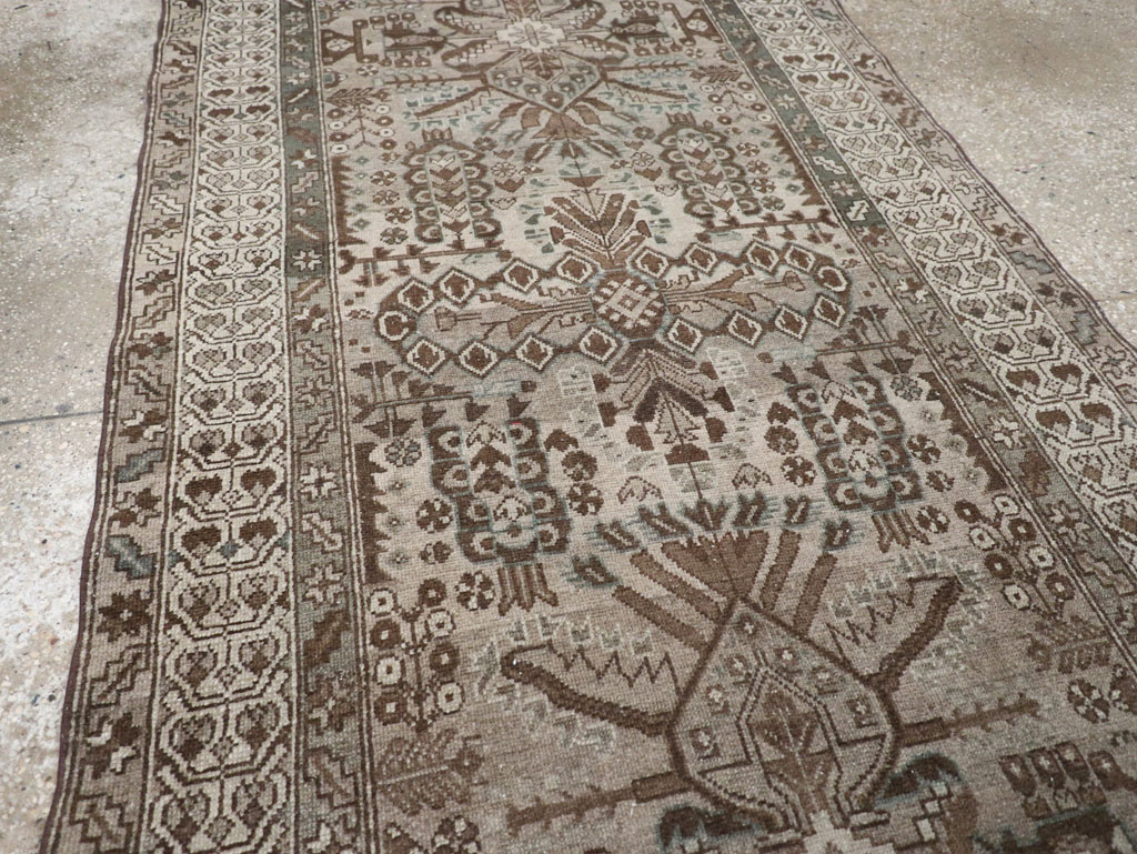 Vintage Persian Malayer Runner, No.32330 - Gsblank