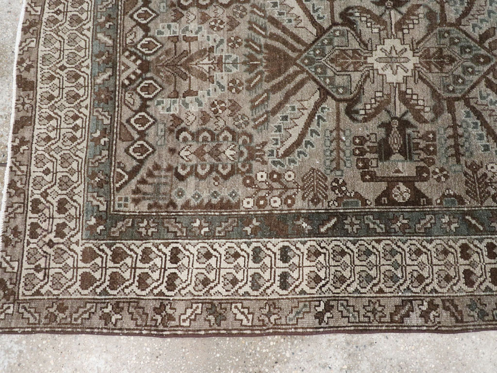 Vintage Persian Malayer Runner, No.32330 - Gsblank