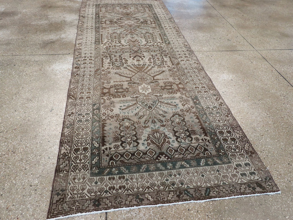 Vintage Persian Malayer Runner, No.32330 - Gsblank