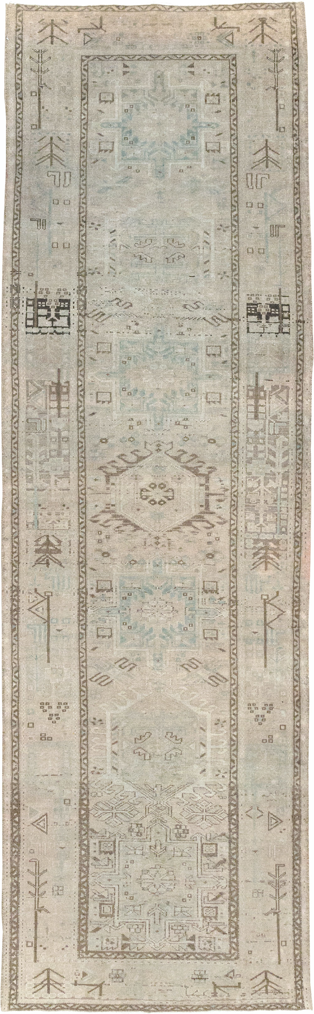 Vintage Persian Karajeh Rug, No.32331 - Gsblank