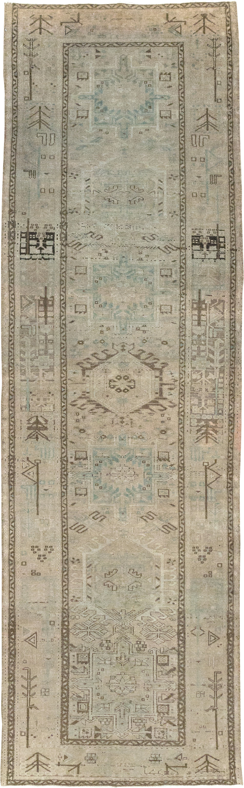 Vintage Persian Karajeh Rug, No.32331 - Gsblank