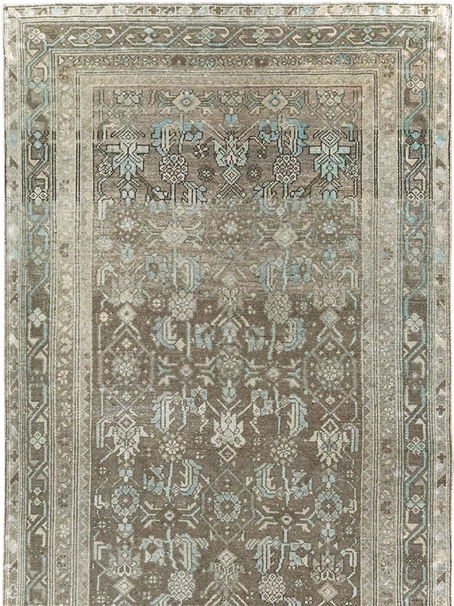 Vintage Persian Malayer Runner, No.32334 - Gsblank