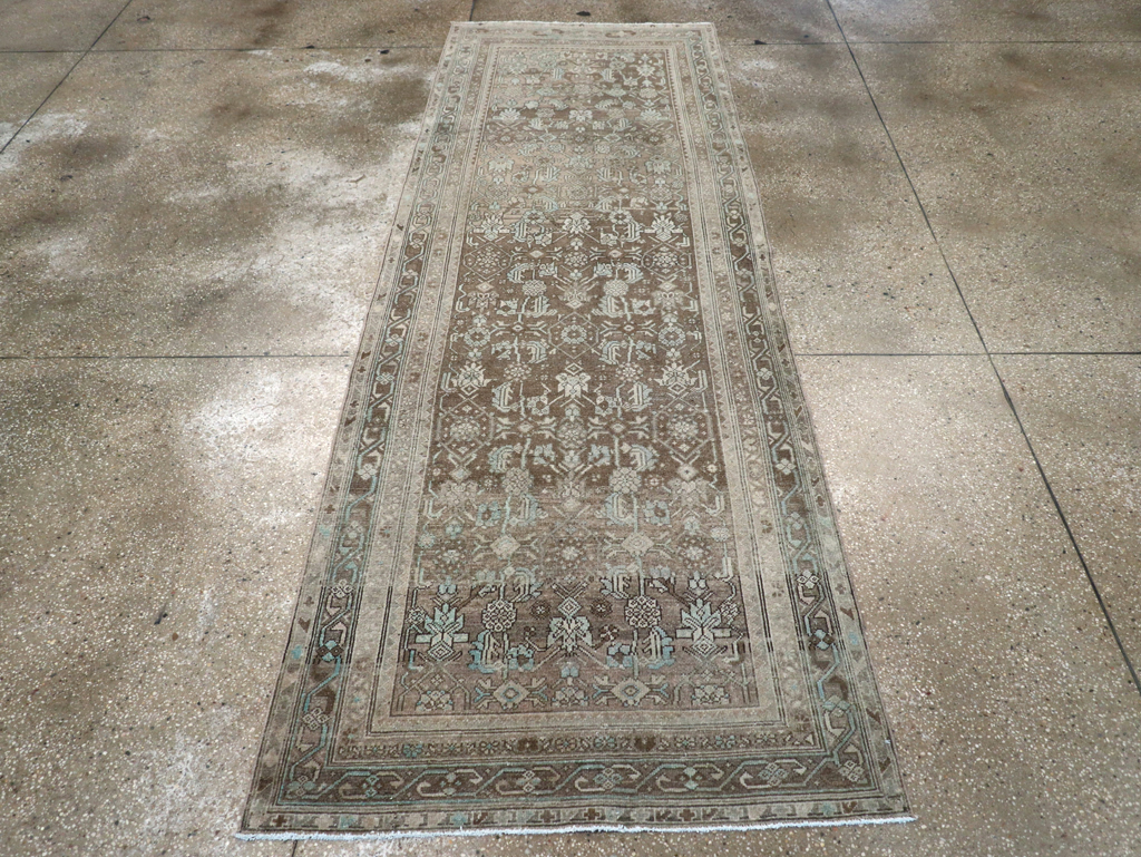 Vintage Persian Malayer Runner, No.32334 - Gsblank