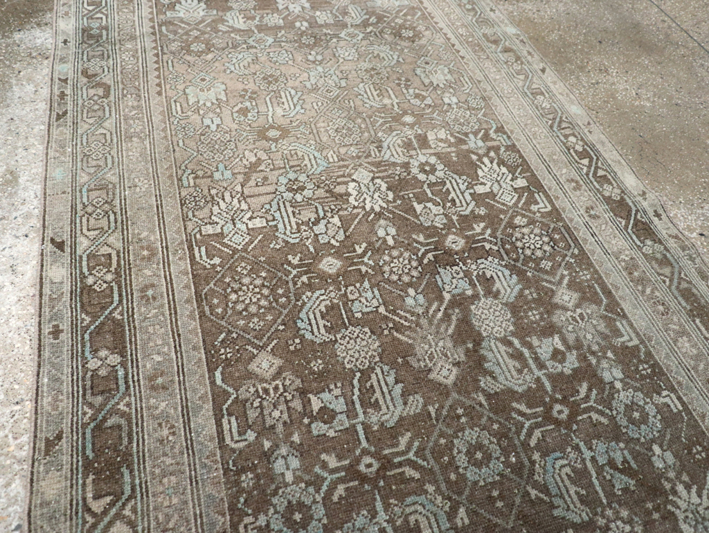 Vintage Persian Malayer Runner, No.32334 - Gsblank