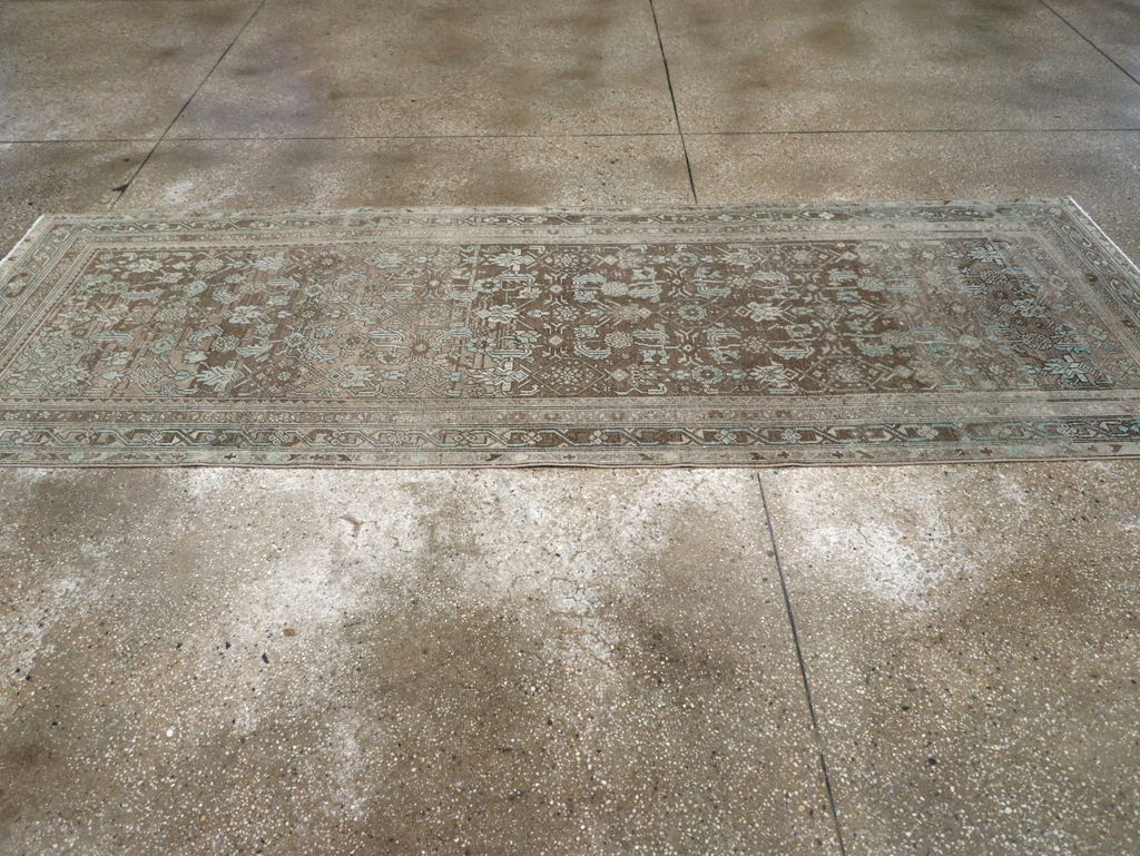 Vintage Persian Malayer Runner, No.32334 - Gsblank