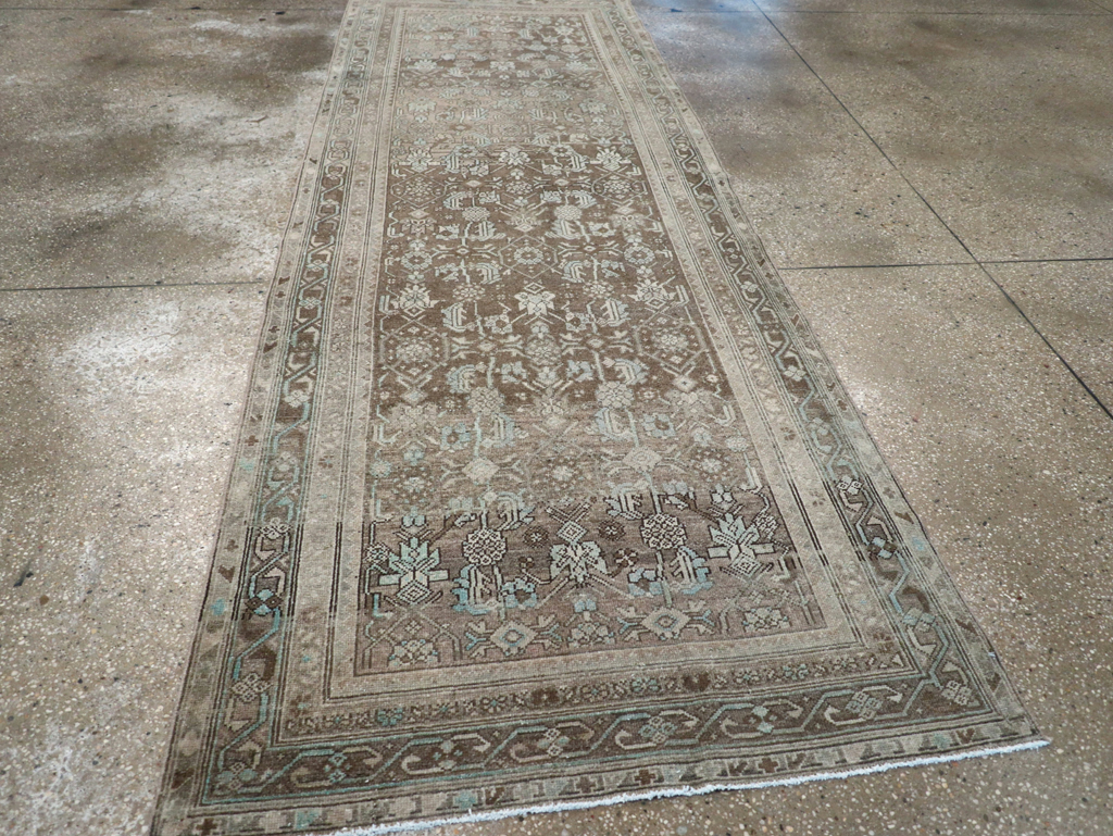 Vintage Persian Malayer Runner, No.32334 - Gsblank
