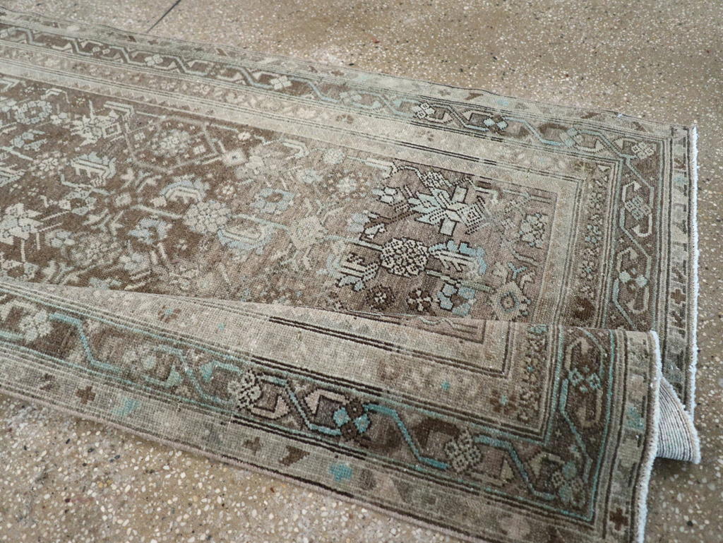 Vintage Persian Malayer Runner, No.32334 - Gsblank