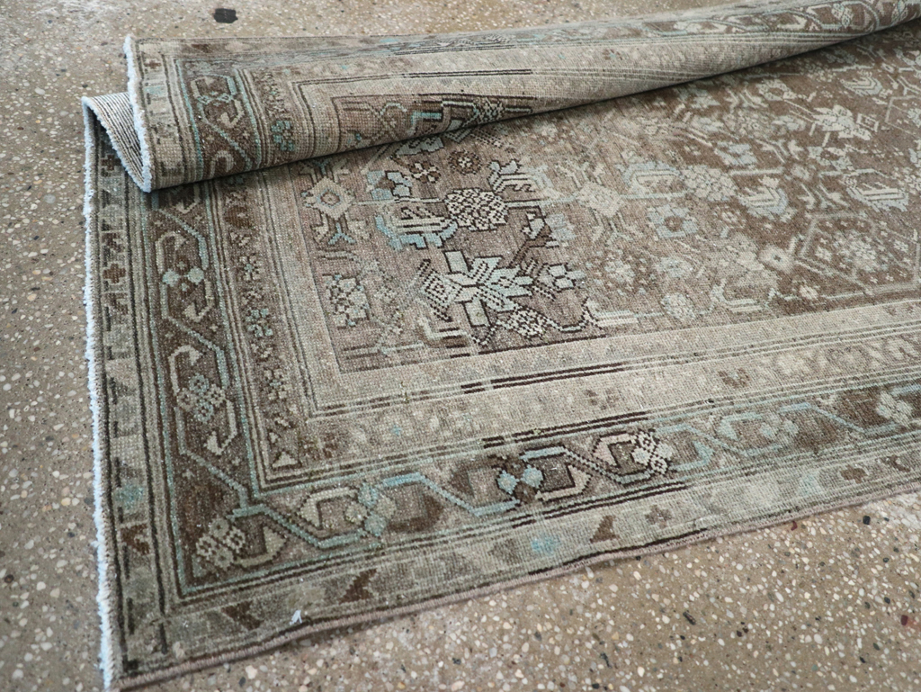 Vintage Persian Malayer Runner, No.32334 - Gsblank