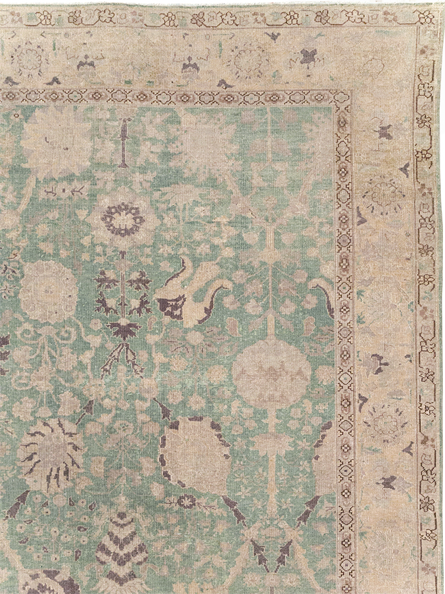 Antique Indian Lahore Oversize Carpet, No.32348 - Gsblank