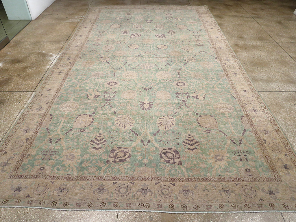 Antique Indian Lahore Oversize Carpet, No.32348 - Gsblank