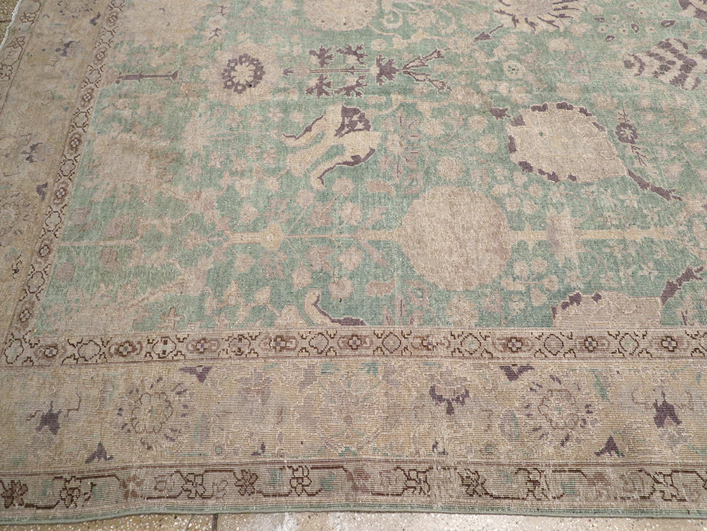 Antique Indian Lahore Oversize Carpet, No.32348 - Gsblank