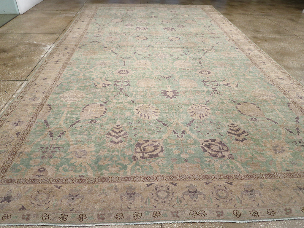 Antique Indian Lahore Oversize Carpet, No.32348 - Gsblank
