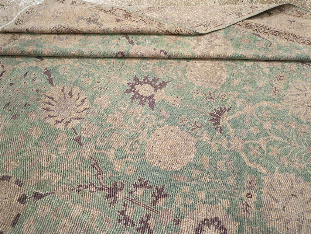 Antique Indian Lahore Oversize Carpet, No.32348 - Gsblank