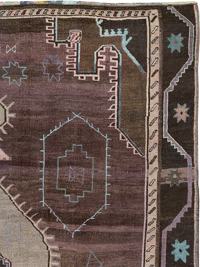 Vintage Turkish Anatolian Room Size Carpet, No.32350 - Gsblank