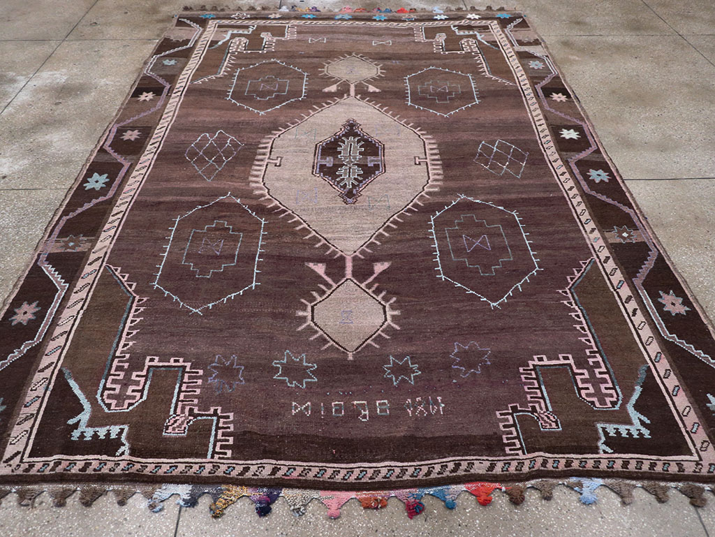 Vintage Turkish Anatolian Room Size Carpet, No.32350 - Gsblank