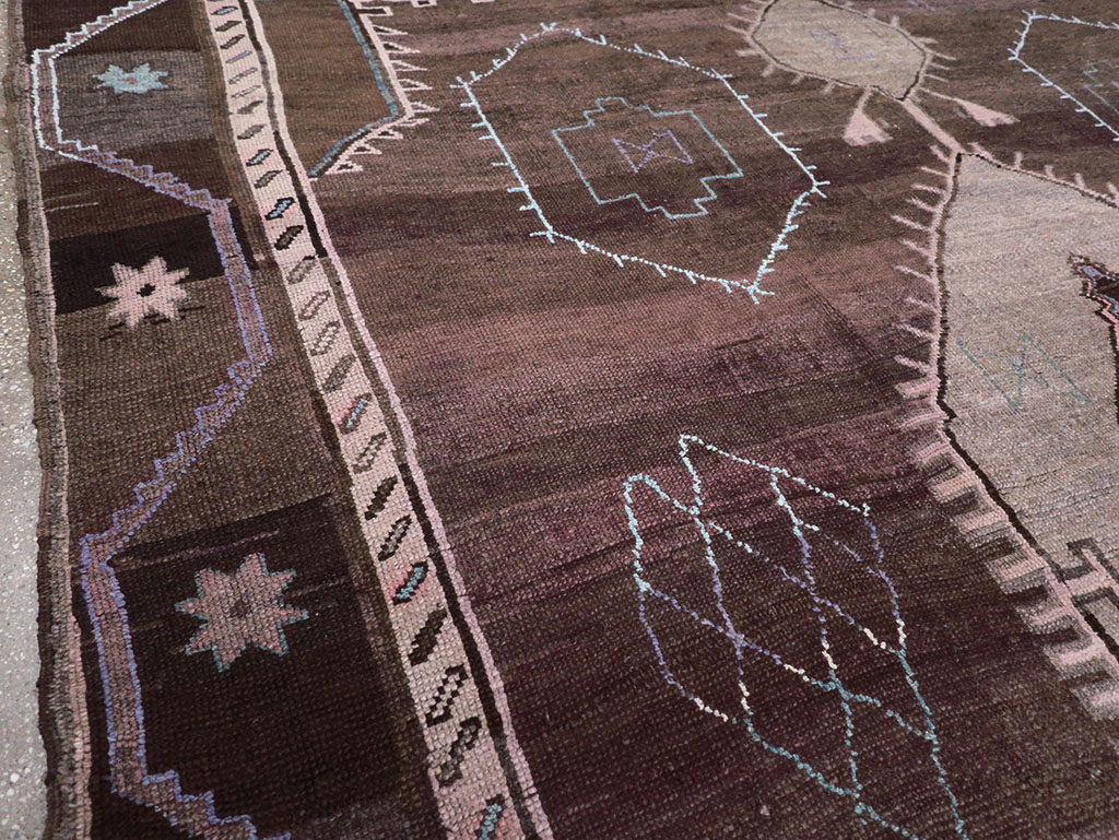 Vintage Turkish Anatolian Room Size Carpet, No.32350 - Gsblank