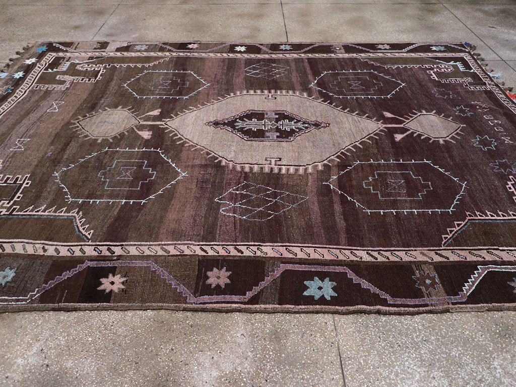 Vintage Turkish Anatolian Room Size Carpet, No.32350 - Gsblank