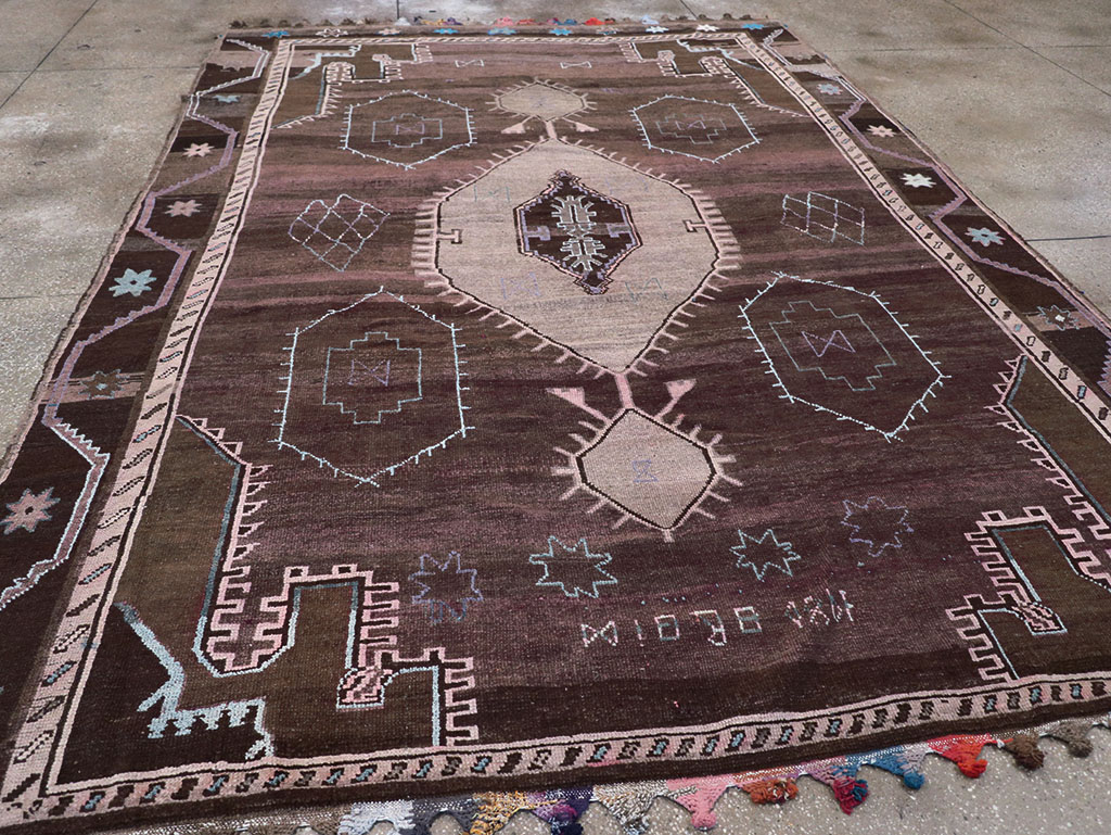 Vintage Turkish Anatolian Room Size Carpet, No.32350 - Gsblank