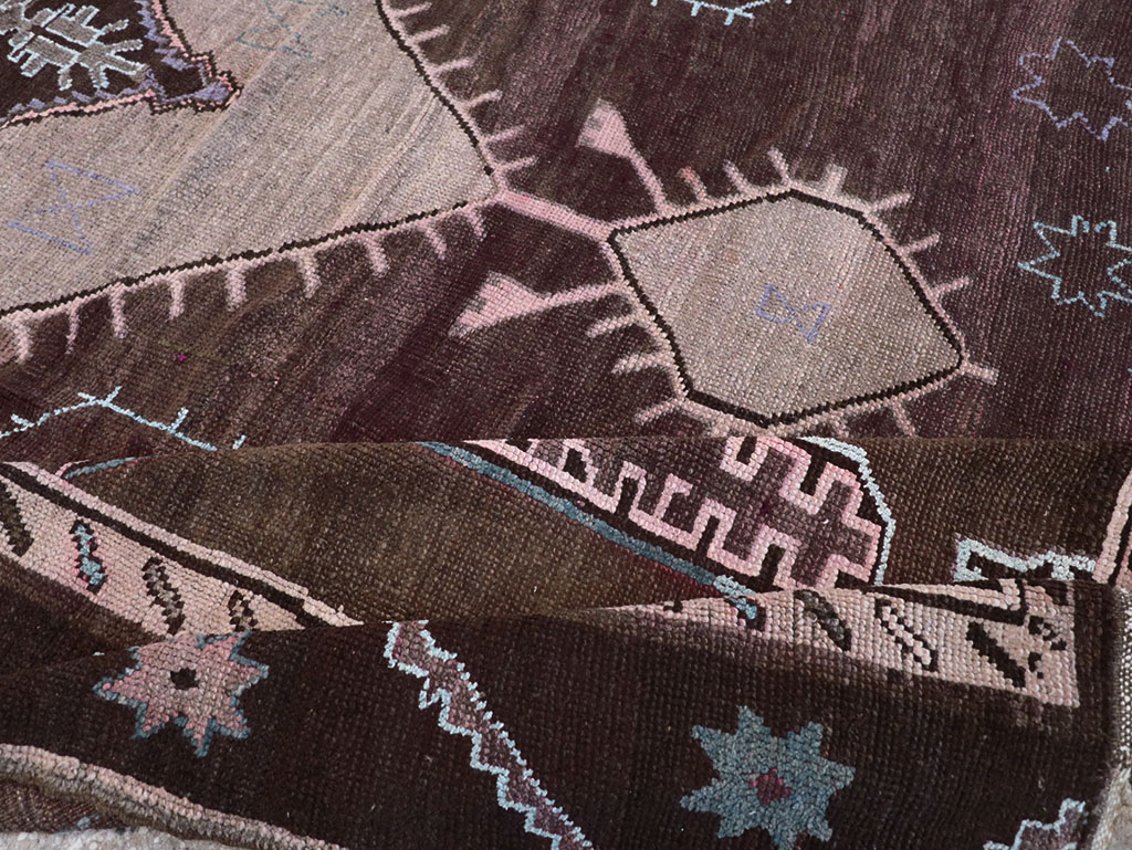 Vintage Turkish Anatolian Room Size Carpet, No.32350 - Gsblank