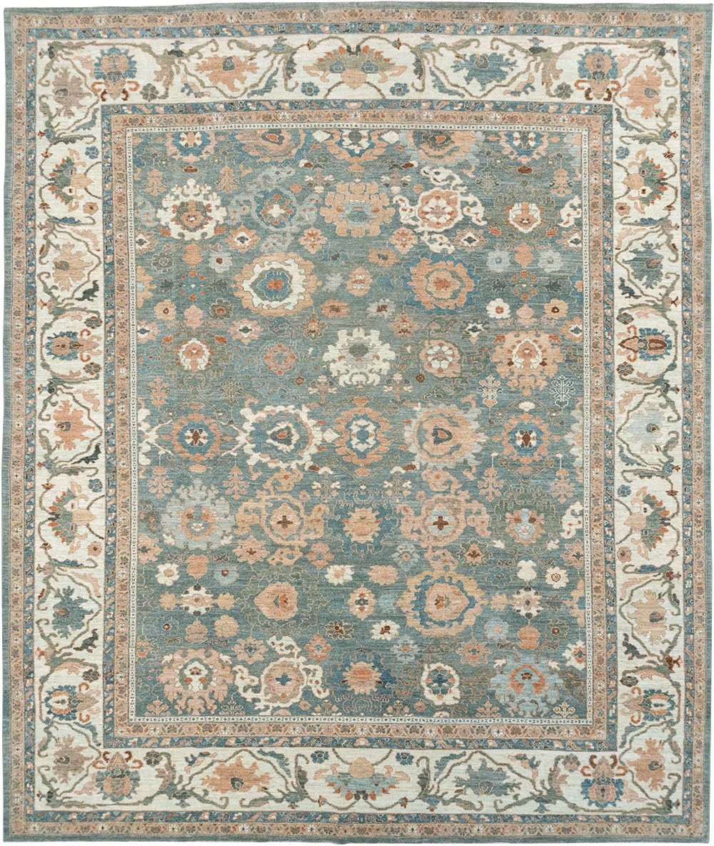 Modern Persian Sultanabad Room Size Carpet, No.32351 - Gsblank