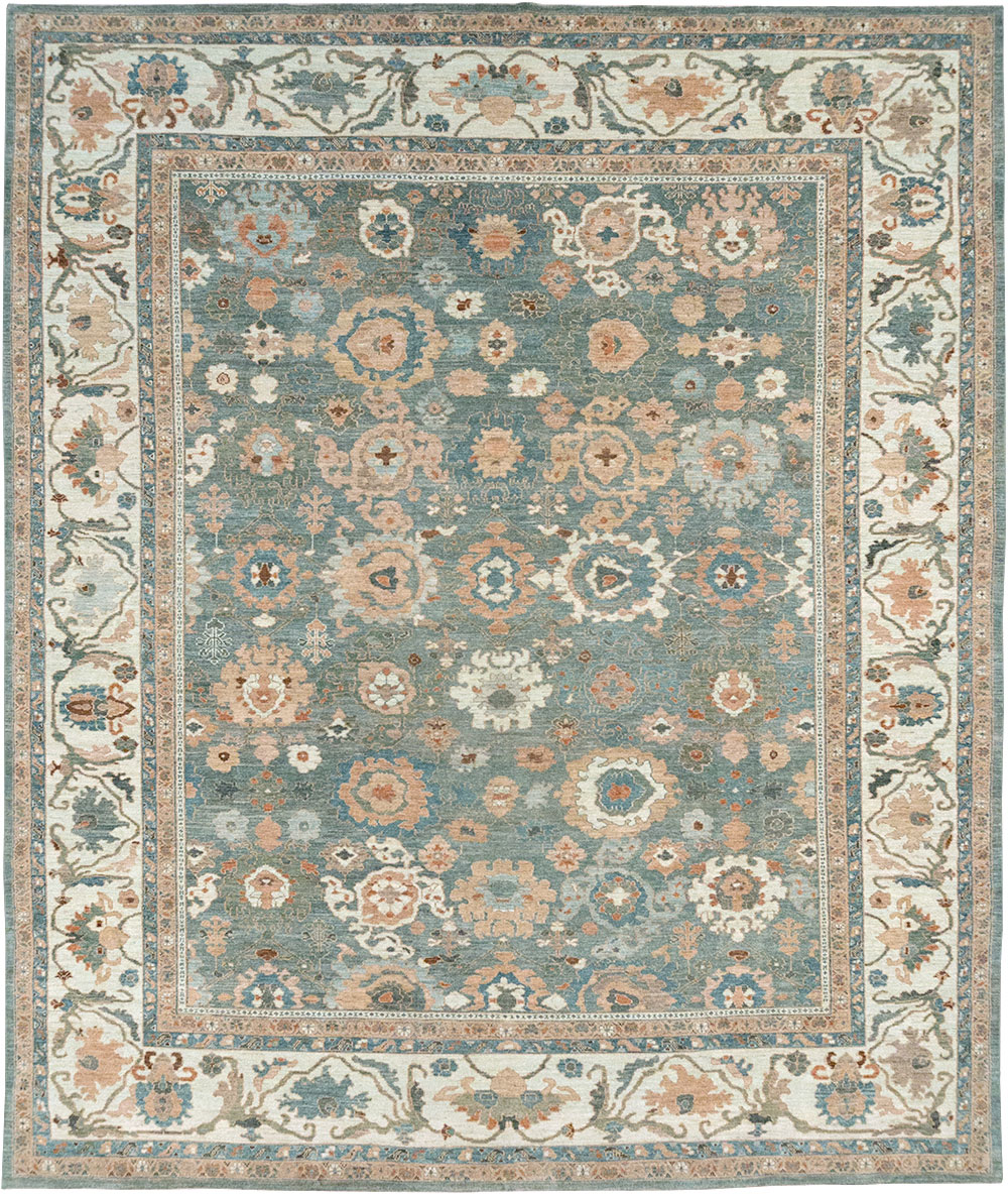 Modern Persian Sultanabad Room Size Carpet, No.32351 - Gsblank