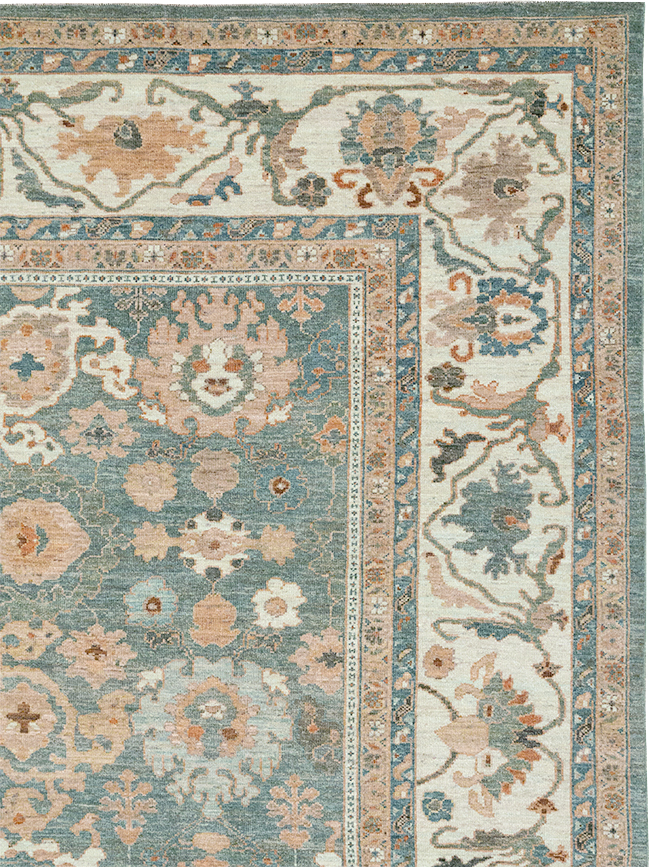 Modern Persian Sultanabad Room Size Carpet, No.32351 - Gsblank