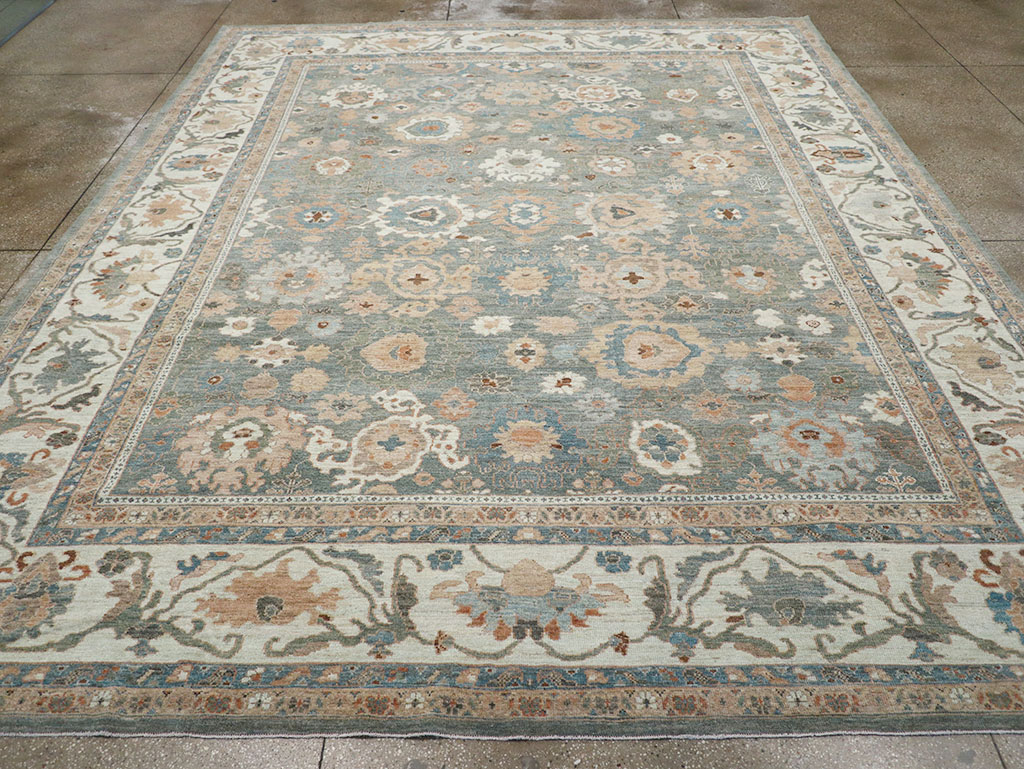 Modern Persian Sultanabad Room Size Carpet, No.32351 - Gsblank