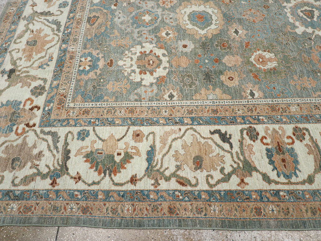 Modern Persian Sultanabad Room Size Carpet, No.32351 - Gsblank