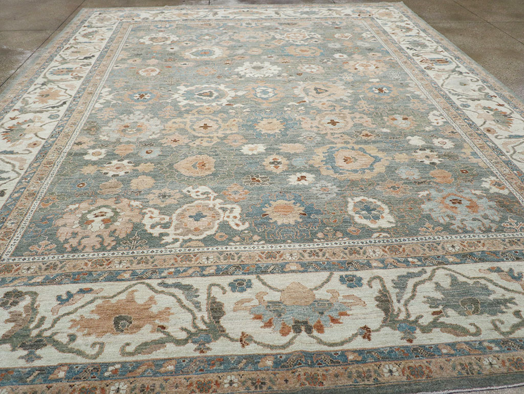 Modern Persian Sultanabad Room Size Carpet, No.32351 - Gsblank