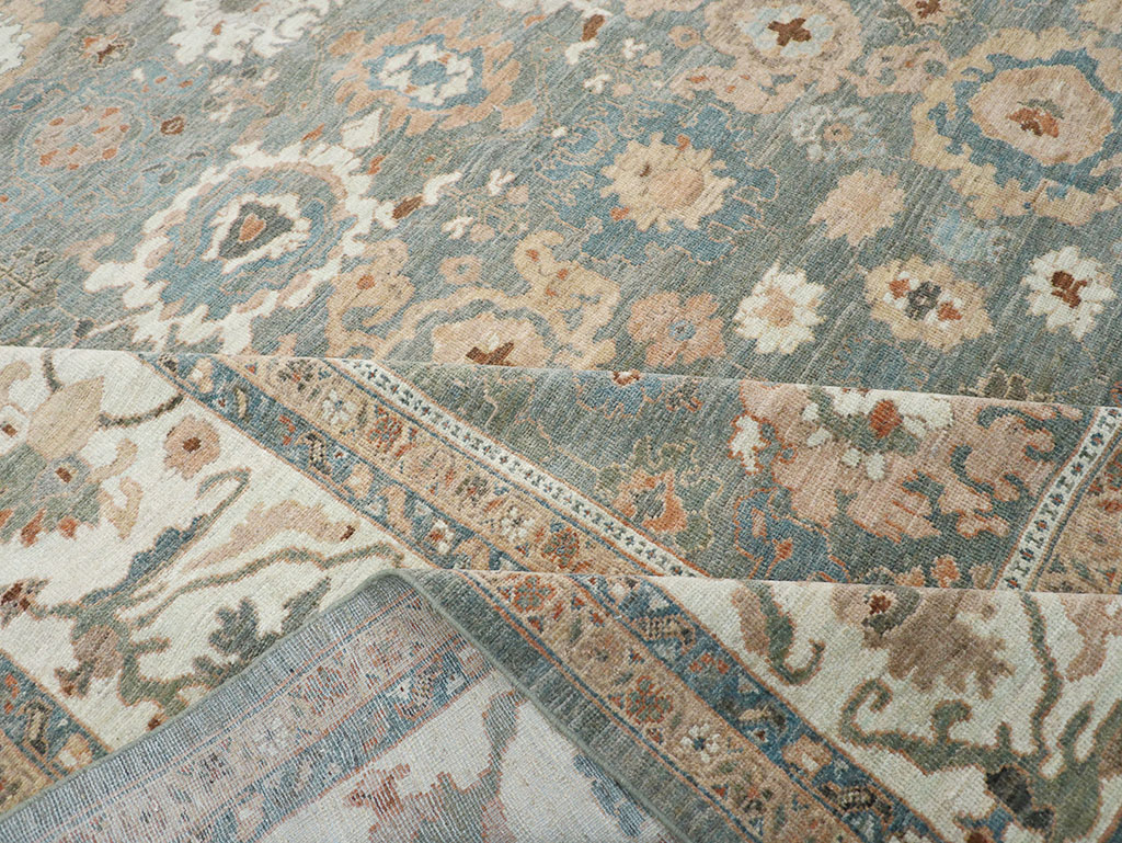 Modern Persian Sultanabad Room Size Carpet, No.32351 - Gsblank
