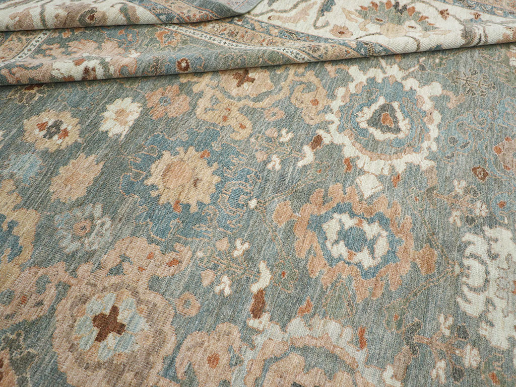 Modern Persian Sultanabad Room Size Carpet, No.32351 - Gsblank