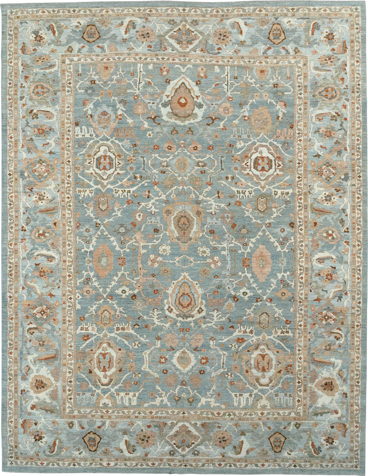 Modern Persian Sultanabad Large Carpet, No.32352 - Gsblank